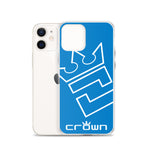 CROWN BIG TIME BLUE Clear Case for iPhone®