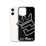 CROWN BIG TIME BLACK Clear Case for iPhone®