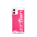 CROWN PINK LOVE iPhone Case