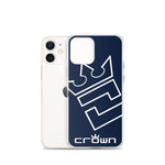 CROWN BIG TIME NAVY Clear Case for iPhone®