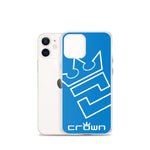 CROWN BIG TIME BLUE Clear Case for iPhone®