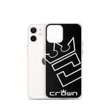 CROWN BIG TIME BLACK Clear Case for iPhone®