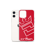 CROWN BIG TIME RED Clear Case for iPhone®