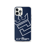 CROWN BIG TIME NAVY Clear Case for iPhone®