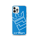 CROWN BIG TIME BLUE Clear Case for iPhone®