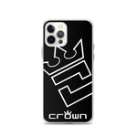 CROWN BIG TIME BLACK Clear Case for iPhone®