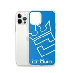 CROWN BIG TIME BLUE Clear Case for iPhone®