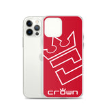 CROWN BIG TIME RED Clear Case for iPhone®