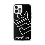 CROWN BIG TIME BLACK Clear Case for iPhone®