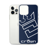 CROWN BIG TIME NAVY Clear Case for iPhone®