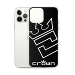 CROWN BIG TIME BLACK Clear Case for iPhone®