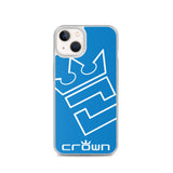 CROWN BIG TIME BLUE Clear Case for iPhone®