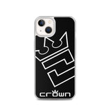 CROWN BIG TIME BLACK Clear Case for iPhone®