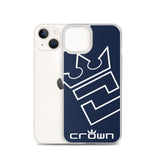 CROWN BIG TIME NAVY Clear Case for iPhone®