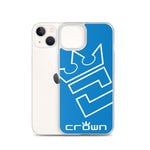 CROWN BIG TIME BLUE Clear Case for iPhone®