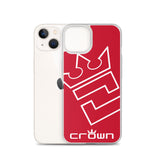 CROWN BIG TIME RED Clear Case for iPhone®