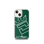 CROWN BIG TIME GREEN Clear Case for iPhone®