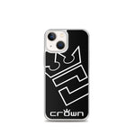 CROWN BIG TIME BLACK Clear Case for iPhone®