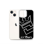 CROWN BIG TIME BLACK Clear Case for iPhone®