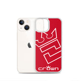 CROWN BIG TIME RED Clear Case for iPhone®