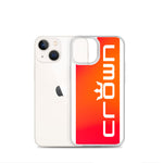 CROWN SUNSET iPhone Case