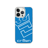 CROWN BIG TIME BLUE Clear Case for iPhone®