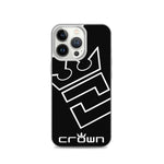 CROWN BIG TIME BLACK Clear Case for iPhone®