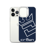 CROWN BIG TIME NAVY Clear Case for iPhone®