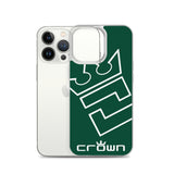 CROWN BIG TIME GREEN Clear Case for iPhone®