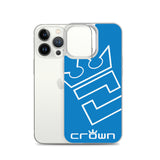 CROWN BIG TIME BLUE Clear Case for iPhone®