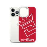 CROWN BIG TIME RED Clear Case for iPhone®