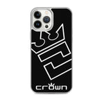 CROWN BIG TIME BLACK Clear Case for iPhone®