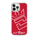 CROWN BIG TIME RED Clear Case for iPhone®