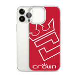 CROWN BIG TIME RED Clear Case for iPhone®