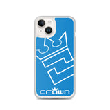 CROWN BIG TIME BLUE Clear Case for iPhone®