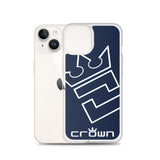 CROWN BIG TIME NAVY Clear Case for iPhone®