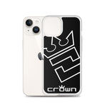 CROWN BIG TIME BLACK Clear Case for iPhone®