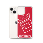 CROWN BIG TIME RED Clear Case for iPhone®