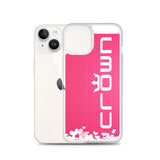 CROWN PINK LOVE iPhone Case