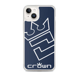 CROWN BIG TIME NAVY Clear Case for iPhone®