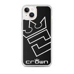 CROWN BIG TIME BLACK Clear Case for iPhone®