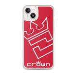 CROWN BIG TIME RED Clear Case for iPhone®