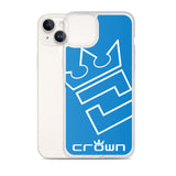 CROWN BIG TIME BLUE Clear Case for iPhone®