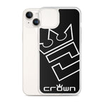 CROWN BIG TIME BLACK Clear Case for iPhone®