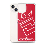 CROWN BIG TIME RED Clear Case for iPhone®