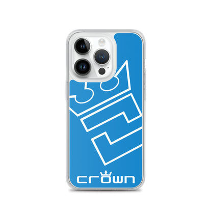 CROWN BIG TIME BLUE Clear Case for iPhone®