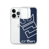 CROWN BIG TIME NAVY Clear Case for iPhone®