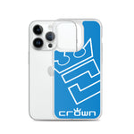 CROWN BIG TIME BLUE Clear Case for iPhone®