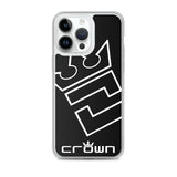 CROWN BIG TIME BLACK Clear Case for iPhone®