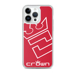 CROWN BIG TIME RED Clear Case for iPhone®